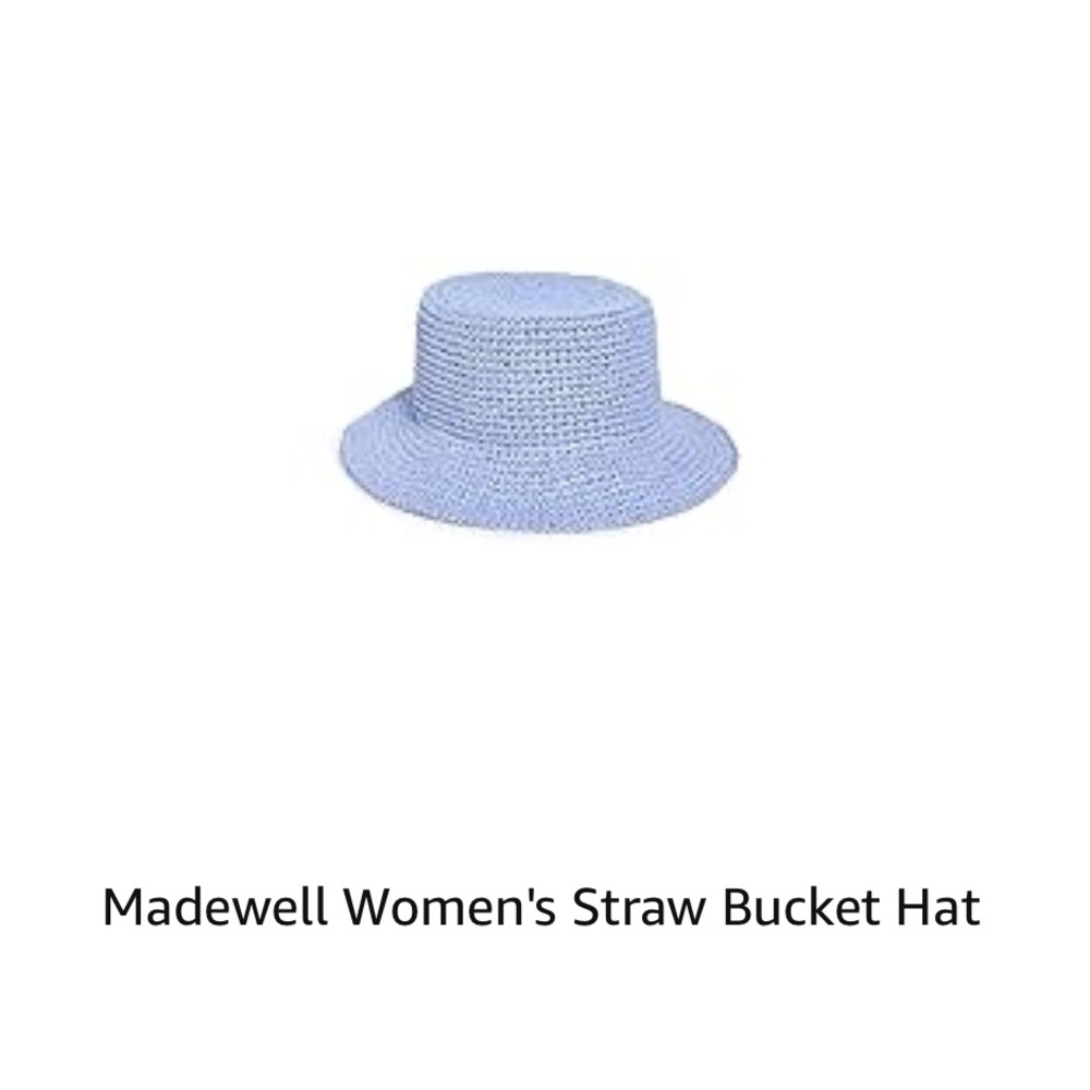 Madewell Women’s Straw Bucket Hat